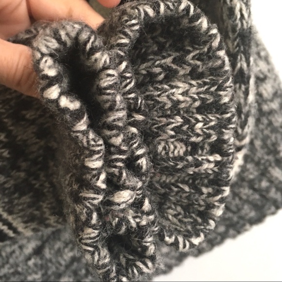 ARITZIA Sea to Sky Wool Zip Cardigan Sweater L - Picture 4 of 10